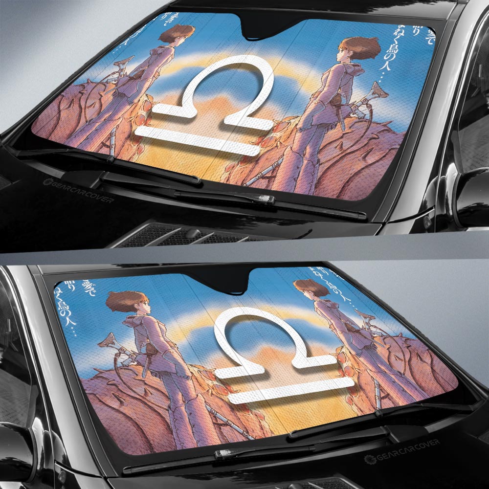 Nausicaa Of The Valley Of The Wind Car Sunshade Custom Car Accessories