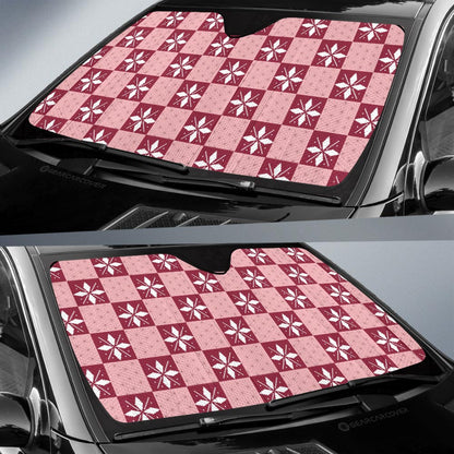 Nezuko Kamado Car Sunshade Custom Anime Car Accessories