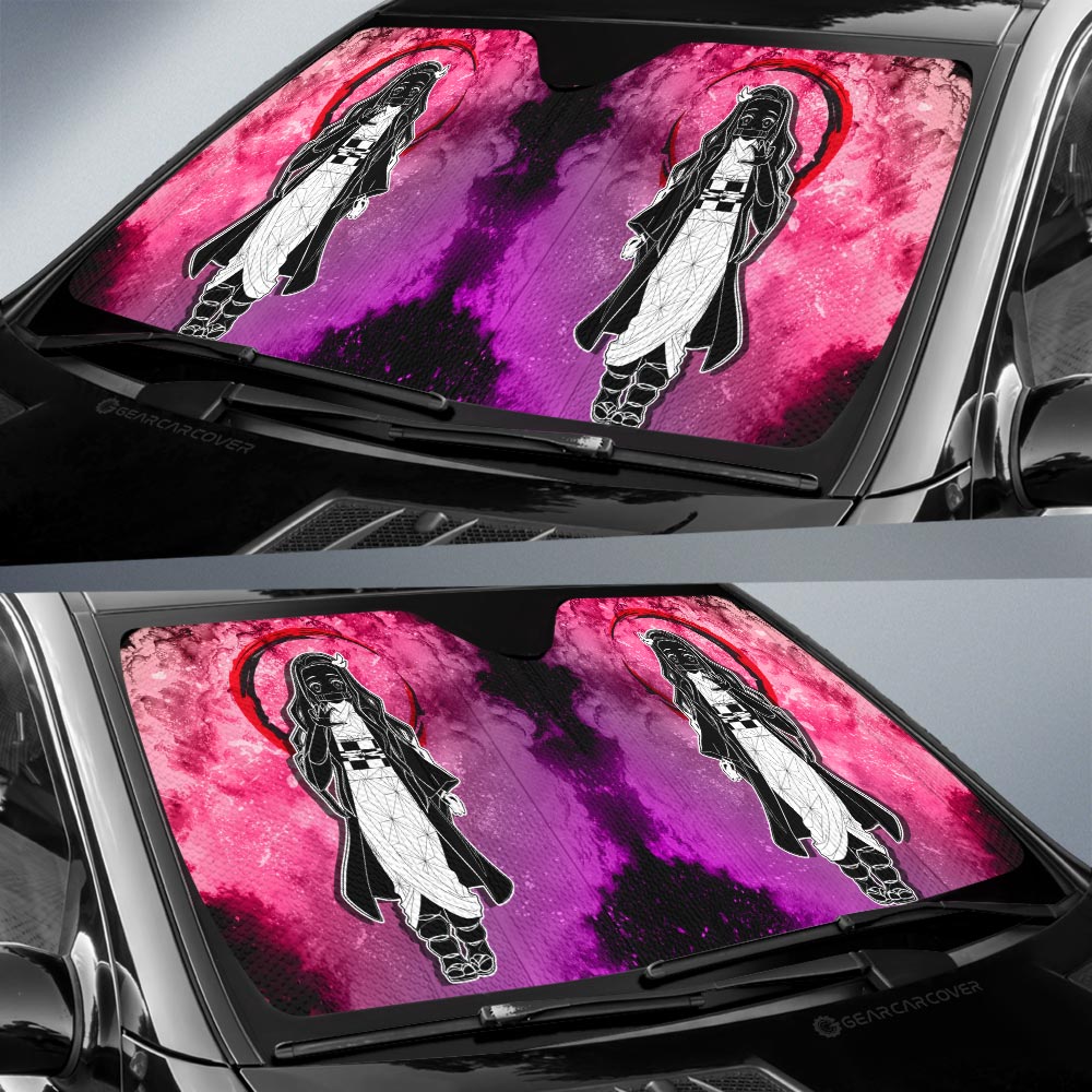 Nezuko Kamado Car Sunshade Custom Car Accessories