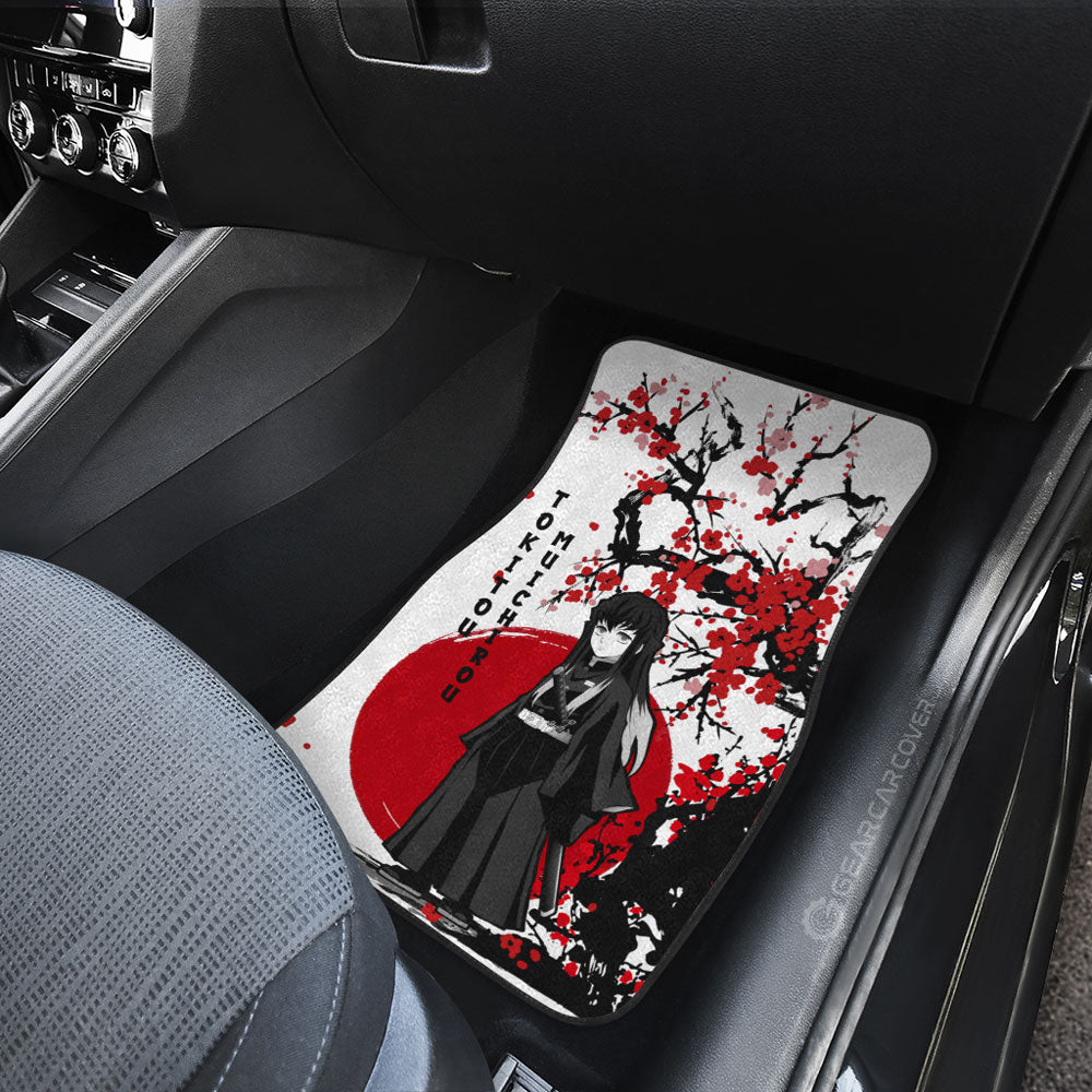 Demon Slayer Car Mats Obanai And Muichiro Car Floor Mats Japan Style s Floor Mats