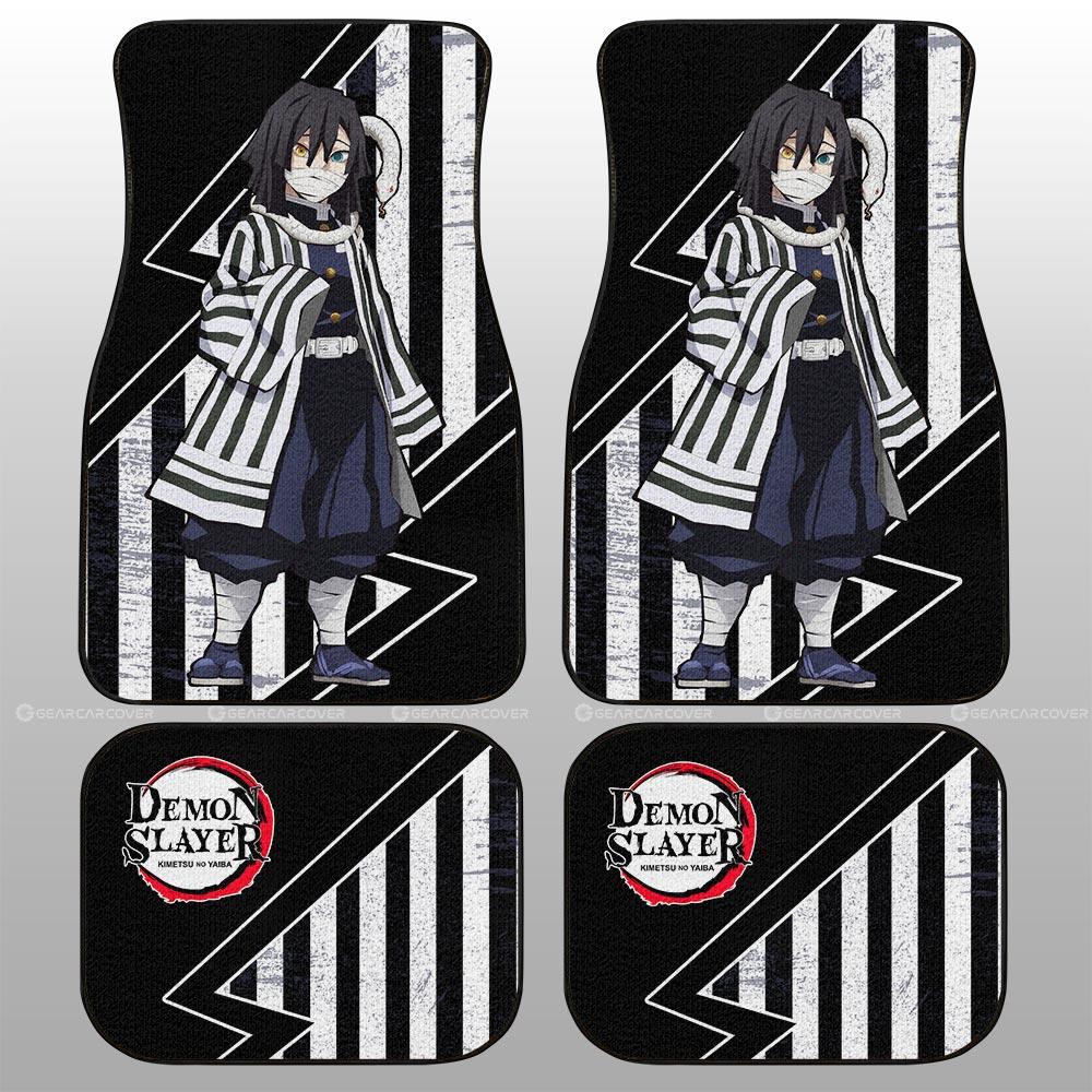 Demon Slayer Car Mats Obanai Car Floor Mats Demon Slayer Car Floor Mats