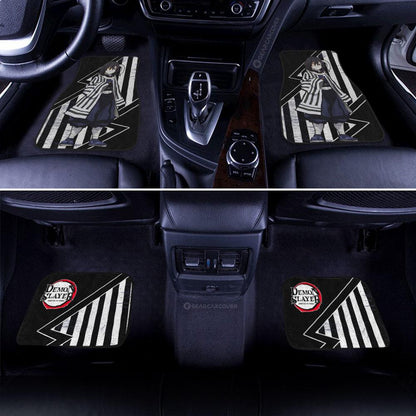 Demon Slayer Car Mats Obanai Car Floor Mats Demon Slayer Car Floor Mats