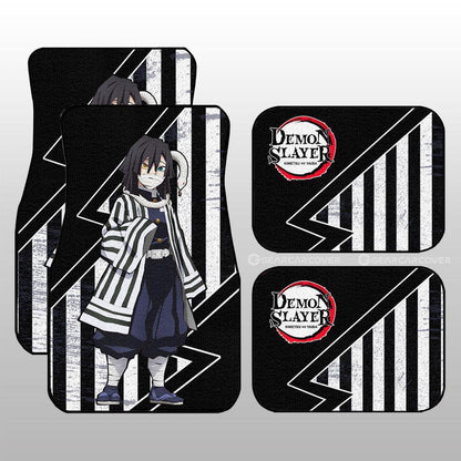 Demon Slayer Car Mats Obanai Car Floor Mats Demon Slayer Car Floor Mats