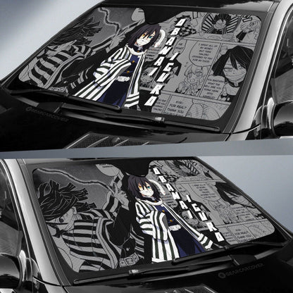 Obanai Iguro Car Sunshade Custom Mix Mangas