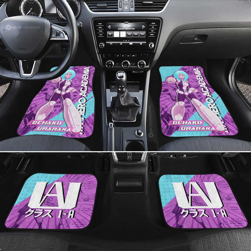 My Hero Academia Car Mats Ochako Uraraka Car Floor Mats