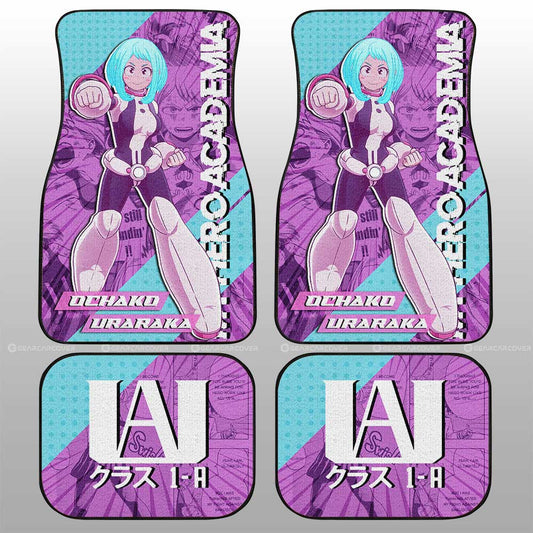 My Hero Academia Car Mats Ochako Uraraka Car Floor Mats