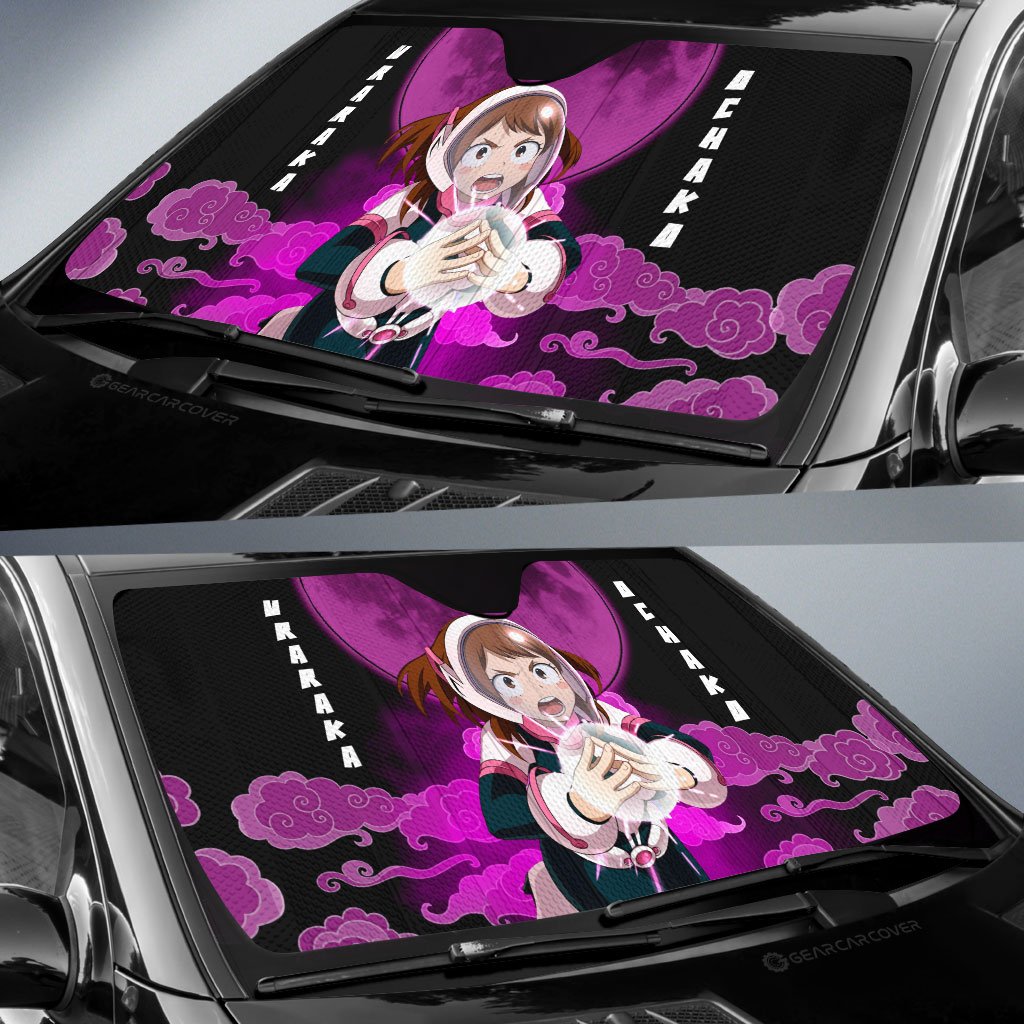 Ochako Uraraka Car Sunshade Custom Car Accessories