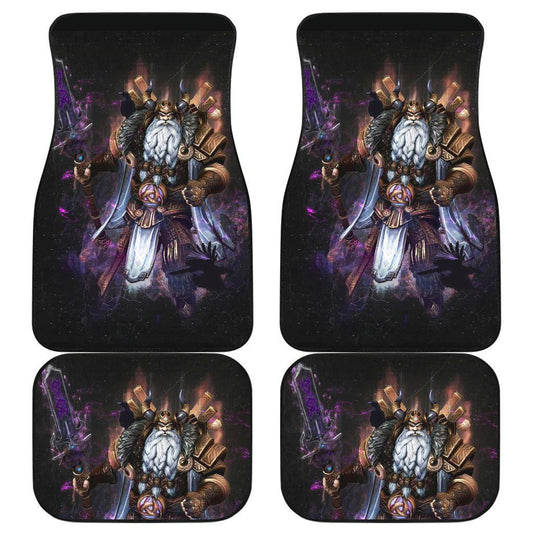 MV Car Floor Mats MV Odin All Father King of Asgard Art Car Mats