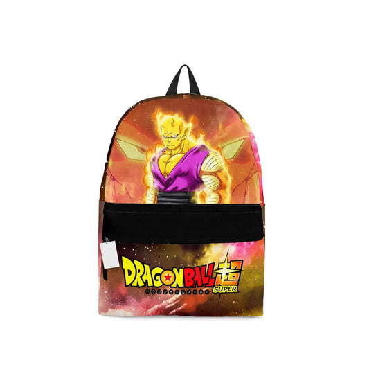 Dragon Ball Backpack Dragon Ball Orange Piccolo Galaxy Backpacks Orange Brown