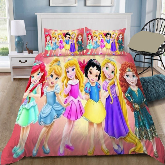 DN Bedding Set DN Princesses As Baby Duvet Covers Colorful Unique Gift