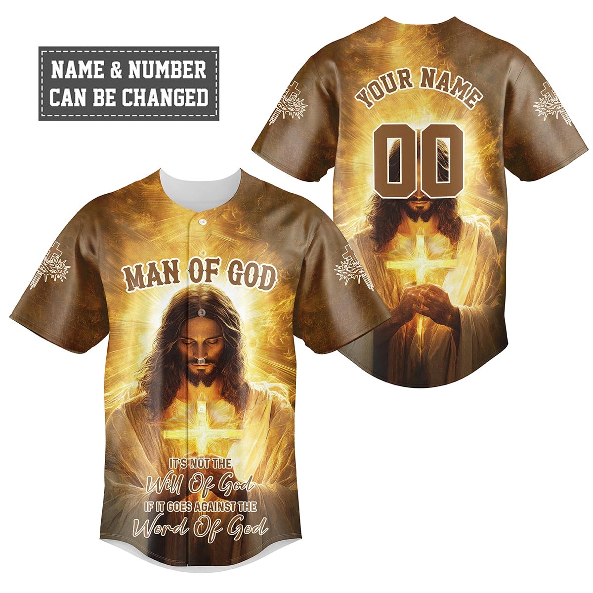 Will of God Word of God Baseball Jersey Bundle