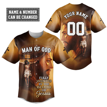 Fully Vaccinated by the Blood of Jesus Baseball Jersey Bundle