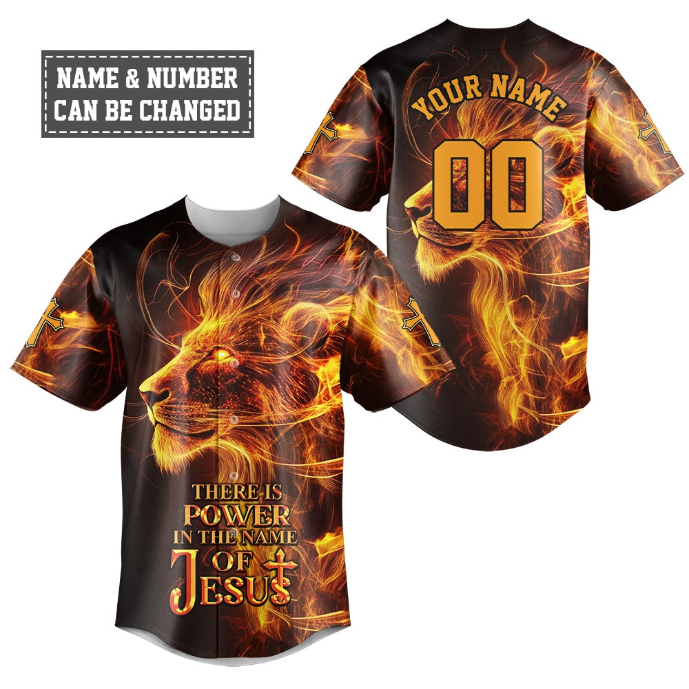 There is Power in the Name of Jesus Baseball Jersey Bundle
