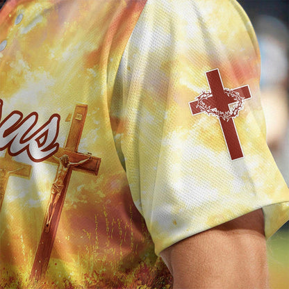 Jesus Because of Him Heaven Know my Name Baseball Jersey Bundle