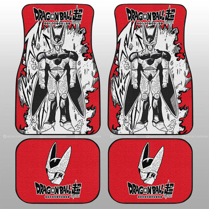 Dragon Ball Car Mats Perfect Cell Car Floor Mats Demon Slayer Car Floor Mats