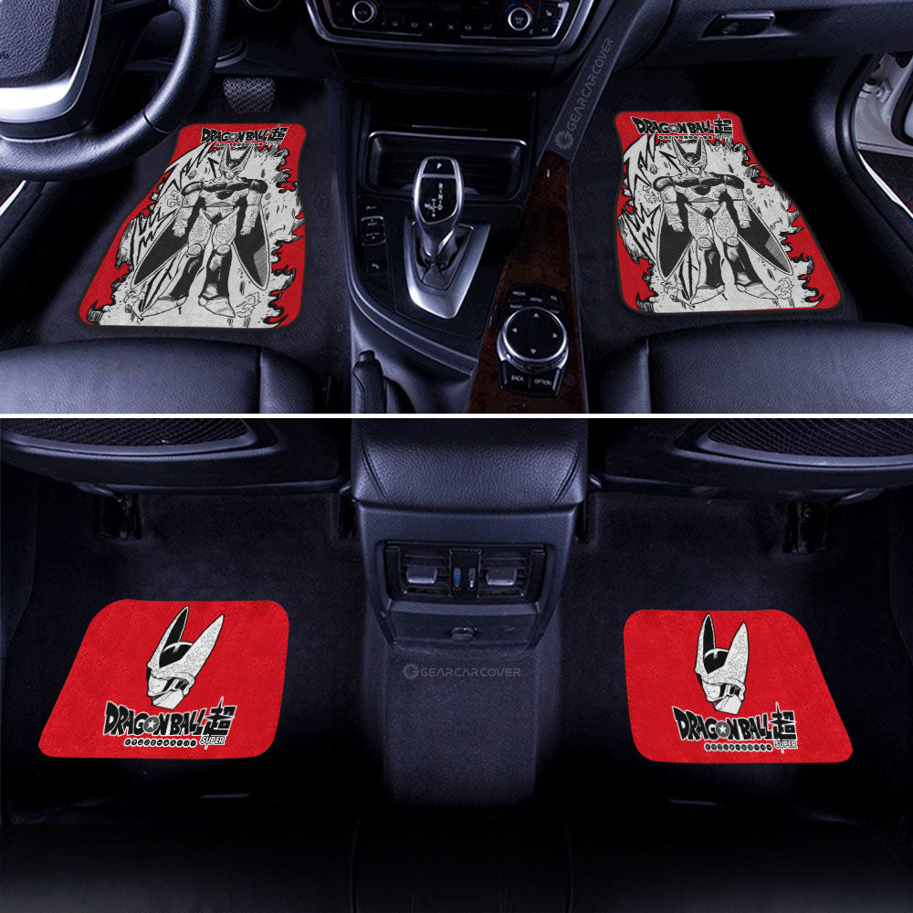 Dragon Ball Car Mats Perfect Cell Car Floor Mats Demon Slayer Car Floor Mats