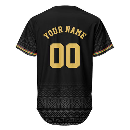 Product Of Black History - African American Baseball Jersey - Gift for Black Dad, Grandpa, Husband