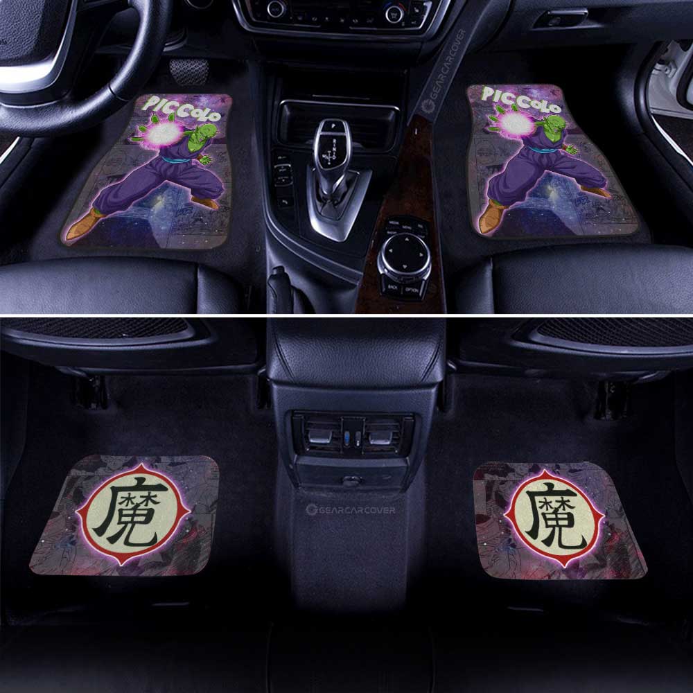 Dragon Ball Car Mats Piccolo Car Floor Mats Car Manga Galaxy Style Car Floor Mats