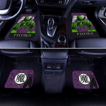 Dragon Ball Car Mats Piccolo Car Floor Mats Dragon Ball Anime Manga Color Style Car Floor Mats