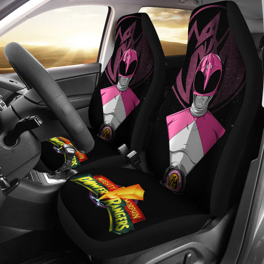 Power Ranger Car Seat Covers Pink New Mighty Morphin Power Rangers Seat Covers Black Pink