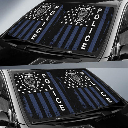 Police Car Sunshade Custom Car Accessories