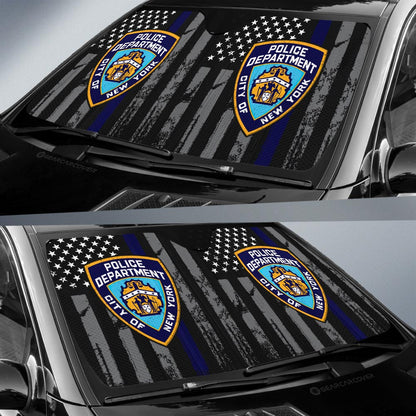 Police Car Sunshade Custom Car Accessories