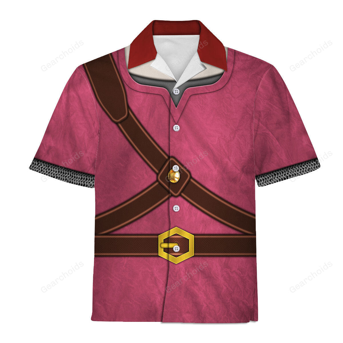 Legend Of Zelda Hawaii Shirt Princess Zelda Skyward Sword Costume Hawaiian Shirt Pink Unisex