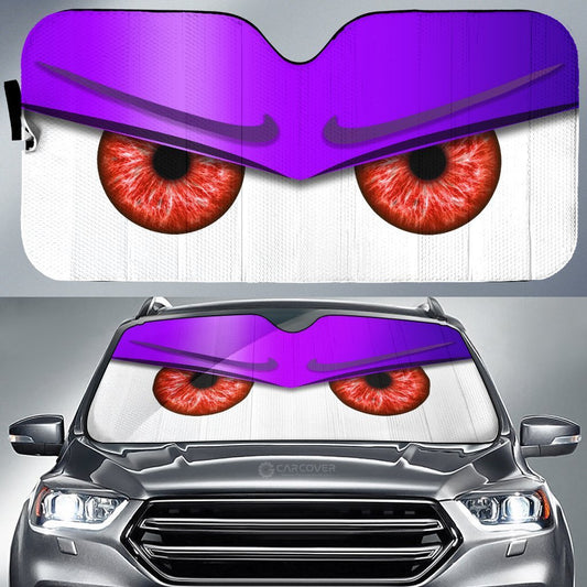 Purple Unwelcome Car Eyes Sun Shade Custom Car Accessories