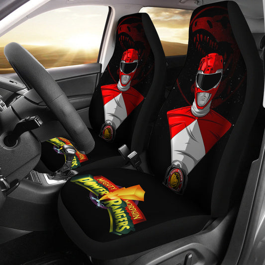 Power Ranger Car Seat Covers Red New Mighty Morphin Power Rangers Seat Covers Black Red