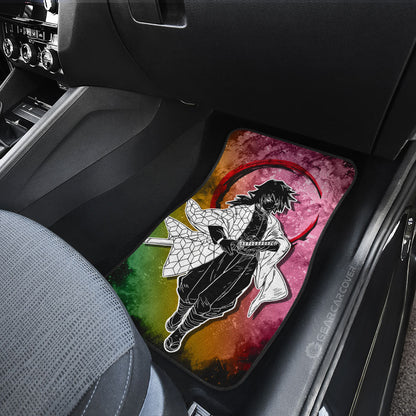 Demon Slayer Car Mats Rengoku Giyuu Car Floor Mats Demon Slayer Car Floor Mats