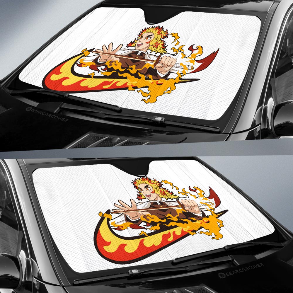 Rengoku Just Car Sunshade Custom Car Accessories