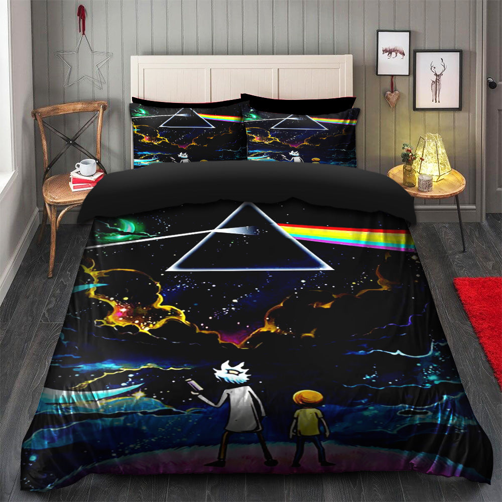 Rick And Morty Galaxy Bedding Set