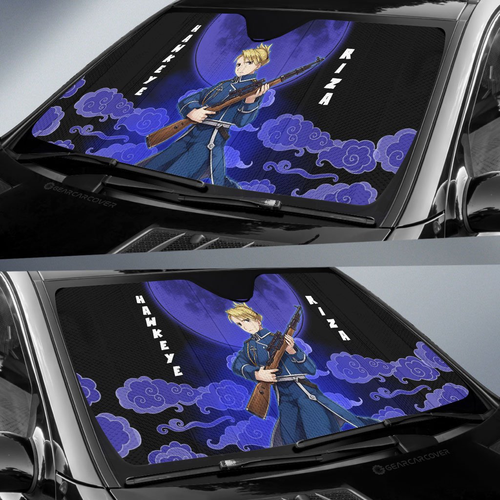 Riza Hawkeye Car Sunshade Custom Car Accessories