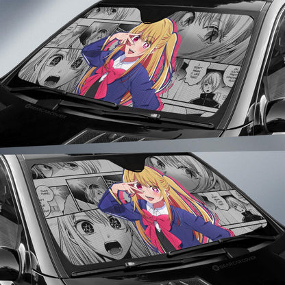Ruby Hoshino Car Sunshade Custom Anime Car Accessories