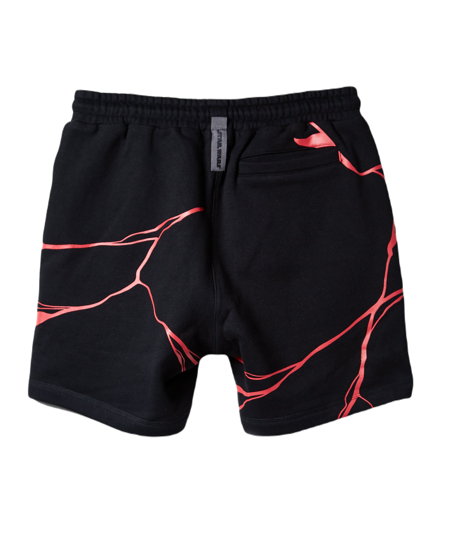 SW Shorts SW Kylo Ren Lighting Pattern Beach Shorts Black Red