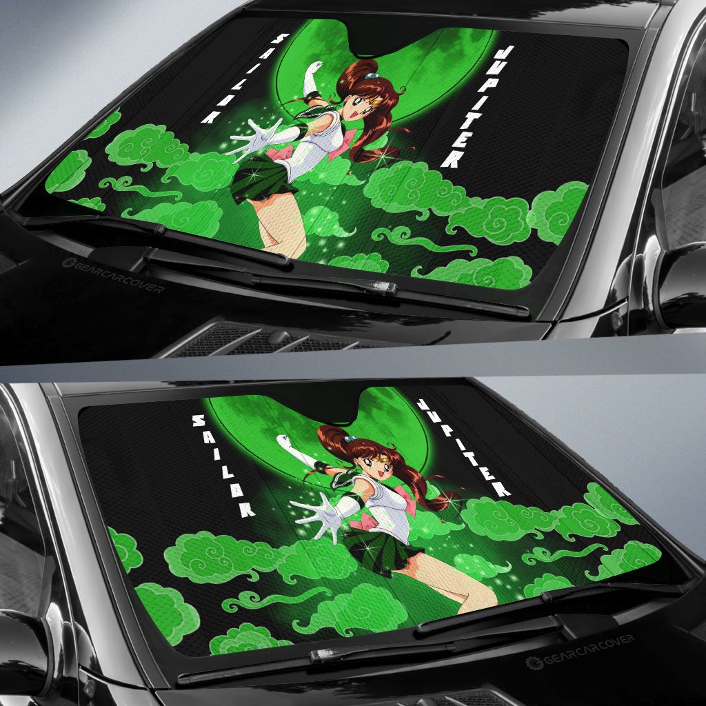 Sailor Jupiter Car Sunshade Custom Car Accessories