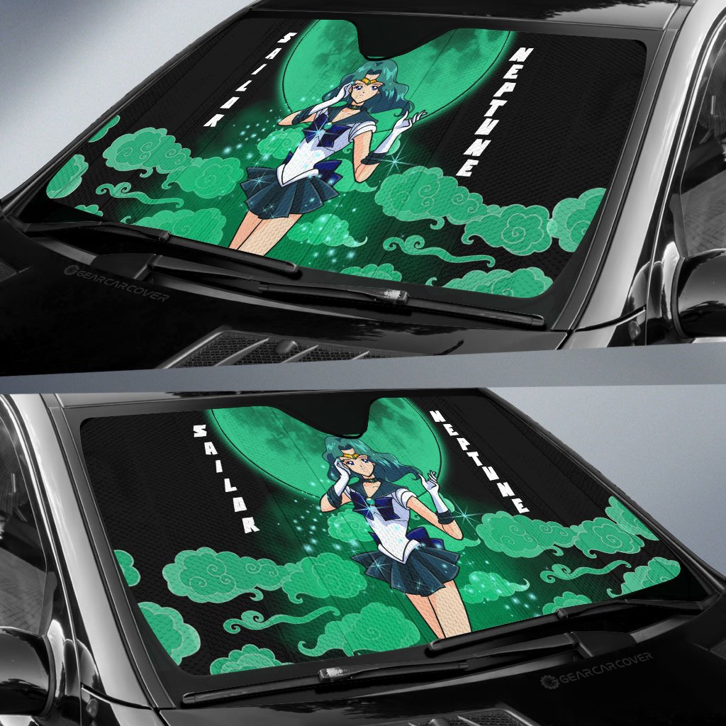 Sailor Neptune Car Sunshade Custom Car Accessories