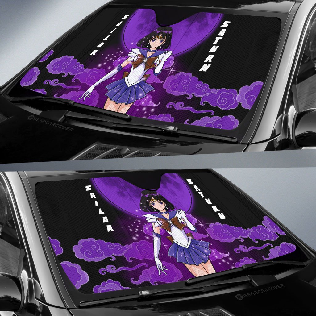 Sailor Saturn Car Sunshade Custom Car Accessories