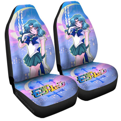 Sailor Moon Car Seat Covers Sailor Moon Sailor Neptune Graphic Seat Covers Blue