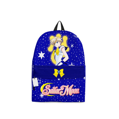 Sailor Moon Backpack Sailor Uranus Haruka Tenou Graphic Backpacks Blue