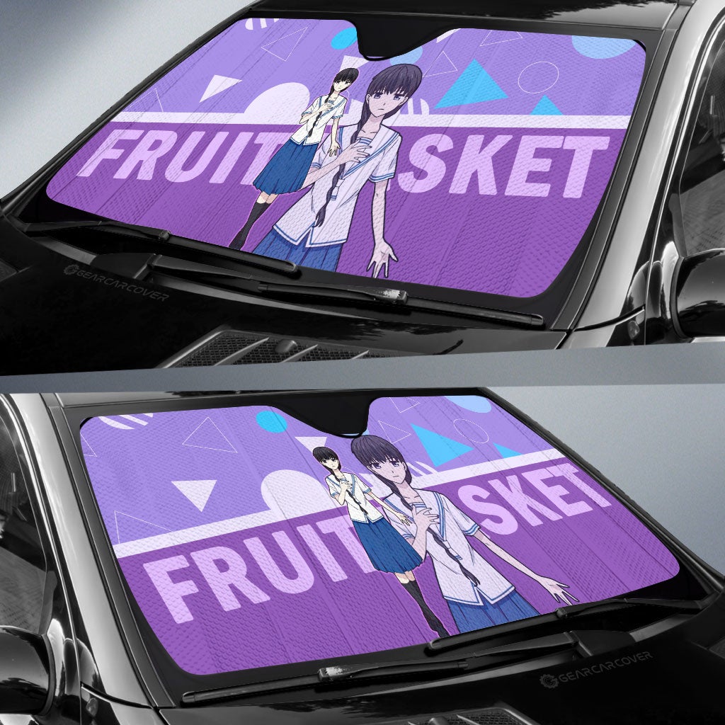 Saki Hanajima Car Sunshade Custom Car Accessories