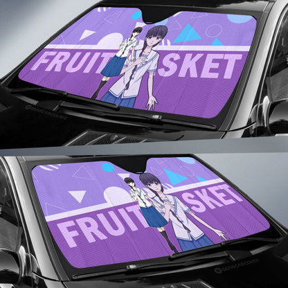 Saki Hanajima Car Sunshade Custom Car Accessories