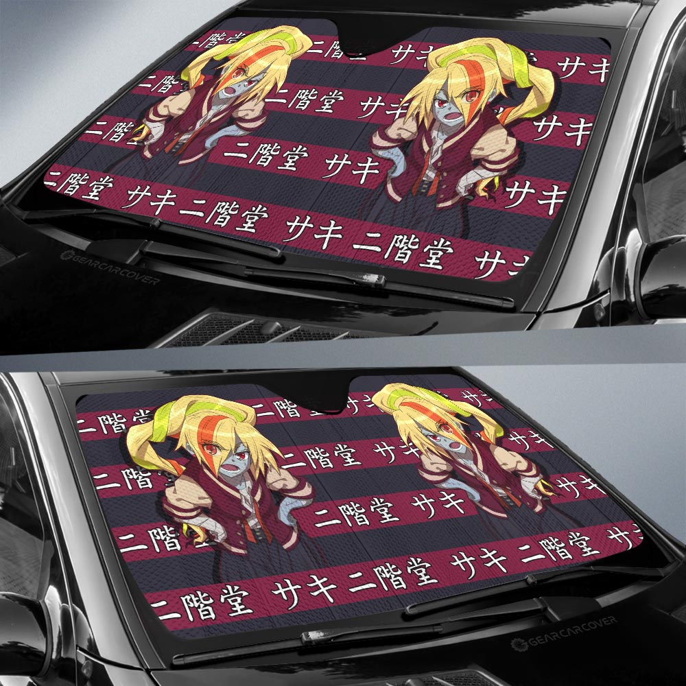 Saki Nikaido Car Sunshade Custom Anime Car Accessories