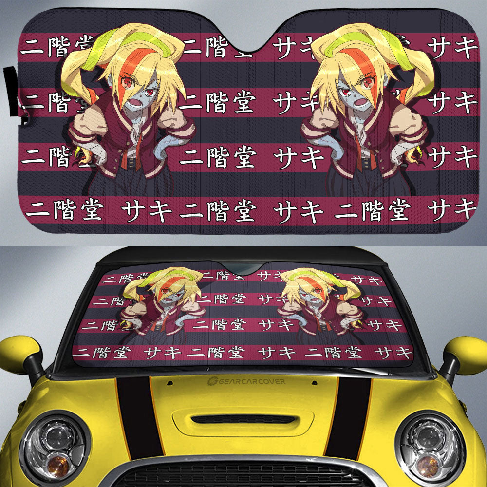 Saki Nikaido Car Sunshade Custom Anime Car Accessories