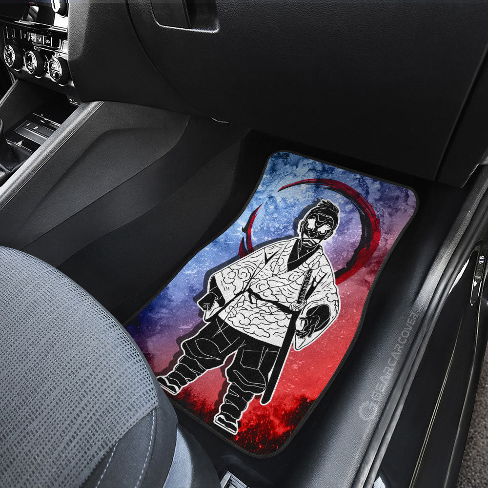 Demon Slayer Car Mats Sakonji Urokodaki Car Floor Mats Demon Slayer Car Floor Mats