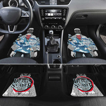 Demon Slayer Car Mats Sakonji Urokodaki Car Floor Mats Demon Slayer Car Floor Mats