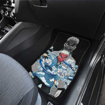 Demon Slayer Car Mats Sakonji Urokodaki Car Floor Mats Demon Slayer Car Floor Mats