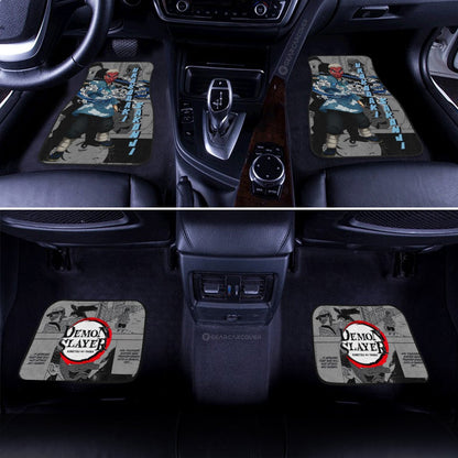 Demon Slayer Car Mats Sakonji Urokodaki Car Floor Mats Mix Mangas Floor Mats