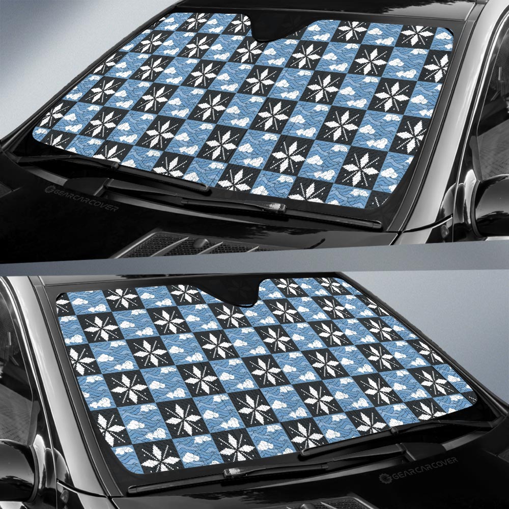 Sakonji Urokodaki Car Sunshade Custom Anime Car Accessories