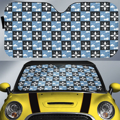Sakonji Urokodaki Car Sunshade Custom Anime Car Accessories